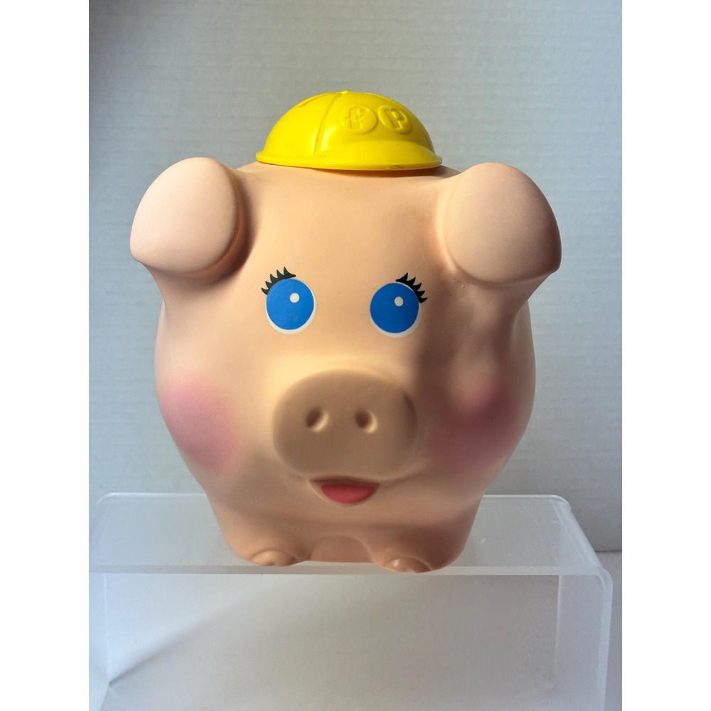 Fisher Price Piggy Bank Vintage 1980 Children Toy